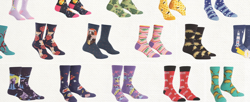 Socks galore on sale